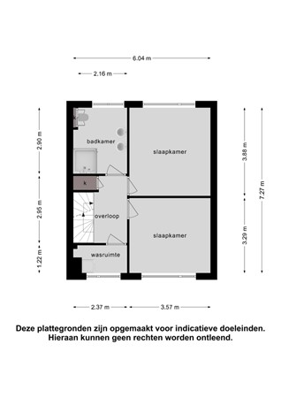 Plattegrond - Bernhardstraat 4, 4542 AX Hoek - 1e verdieping.jpg